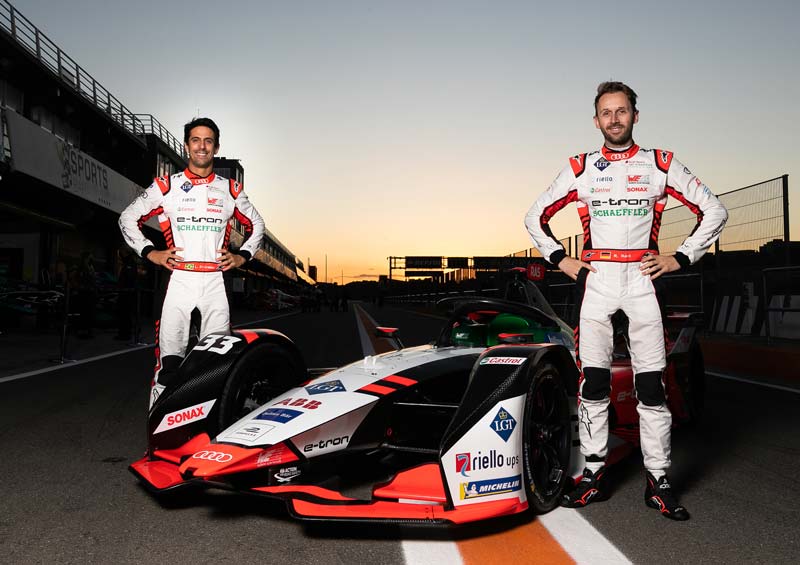 Audi Sport Formula E 2021 con Riello UPS