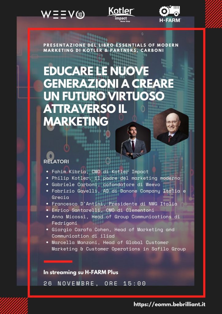 Educare le nuove generazioni a creare un futuro virtuoso attraverso il marketing